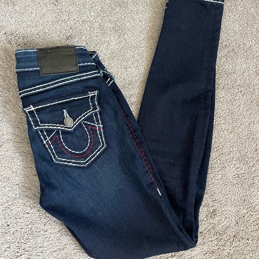 Low Rise Super Skinny True Religion Jeans
